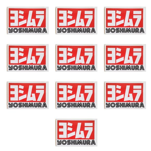 LOT of 10 YOSHIMURA Stickers - Picture 1 of 1